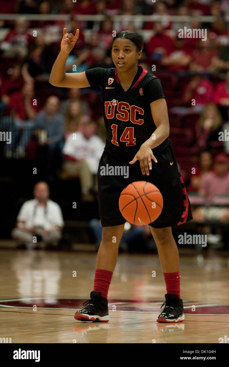 Jan. 22, 2011 Stanford, California, U.S USC guard Len'Nique Brown