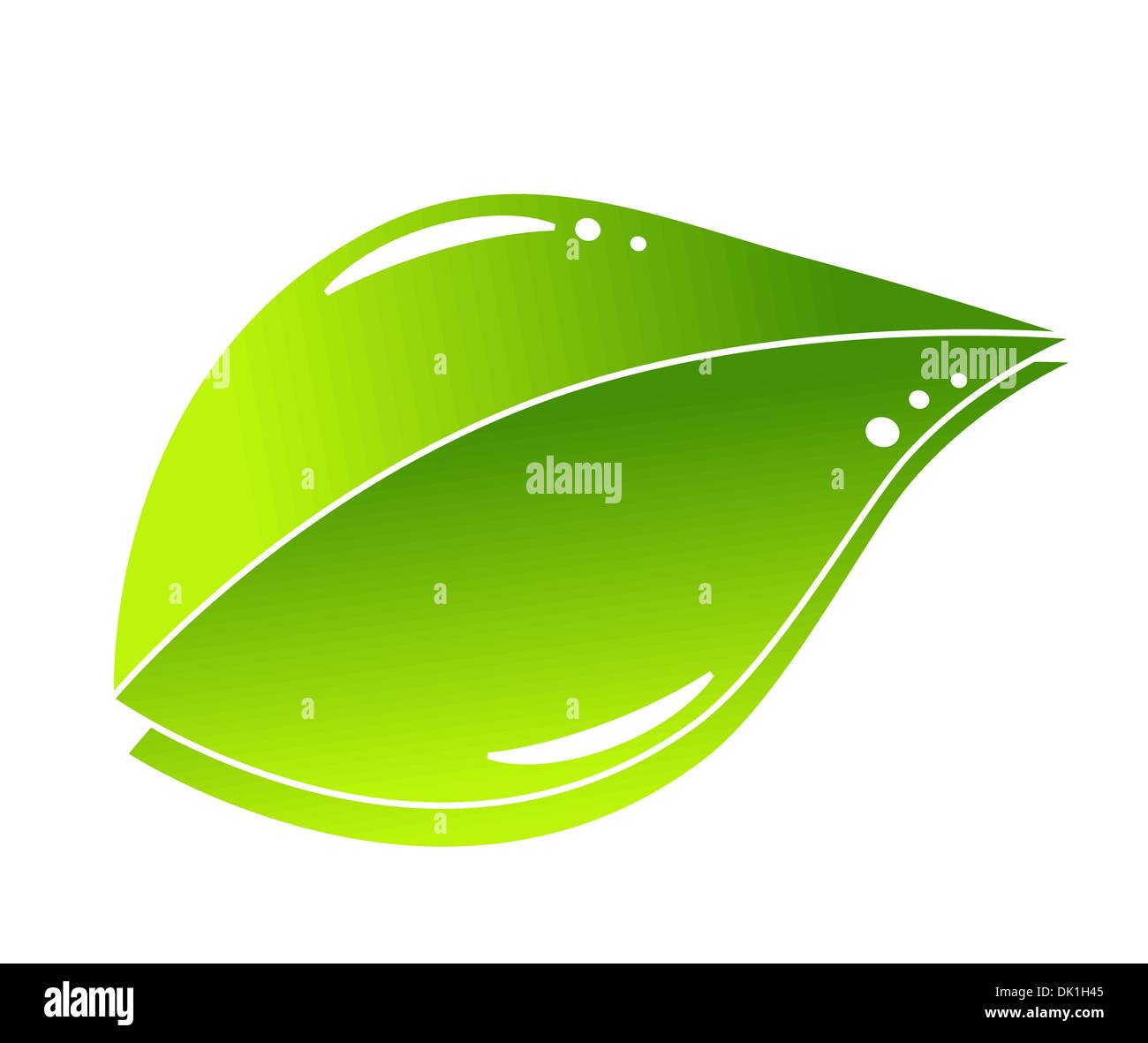 Abstract green nature eco concept Stock Vector Image & Art - Alamy
