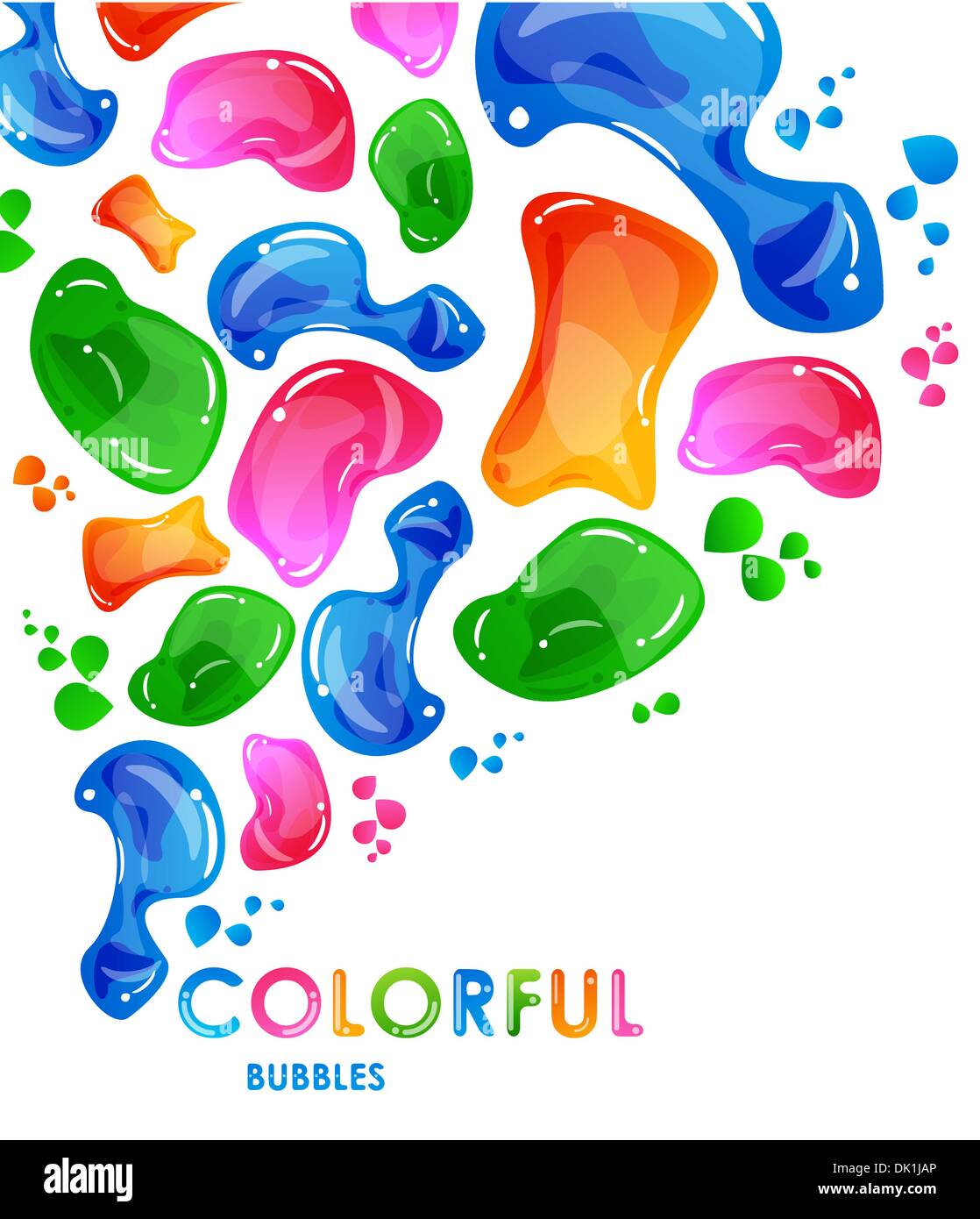 Colorful funny vector abstract background Stock Vector Image & Art - Alamy