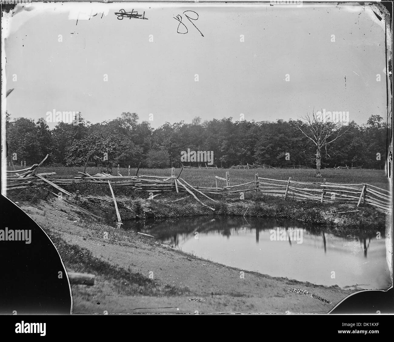 Gettysburg battlefield Black and White Stock Photos & Images - Alamy