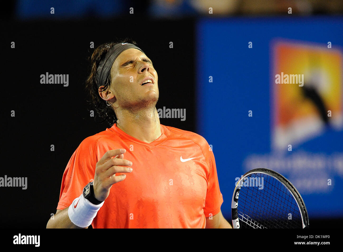 Spains rafael nadal during his match against spains david ferrer hi-res  stock photography and images - Alamy