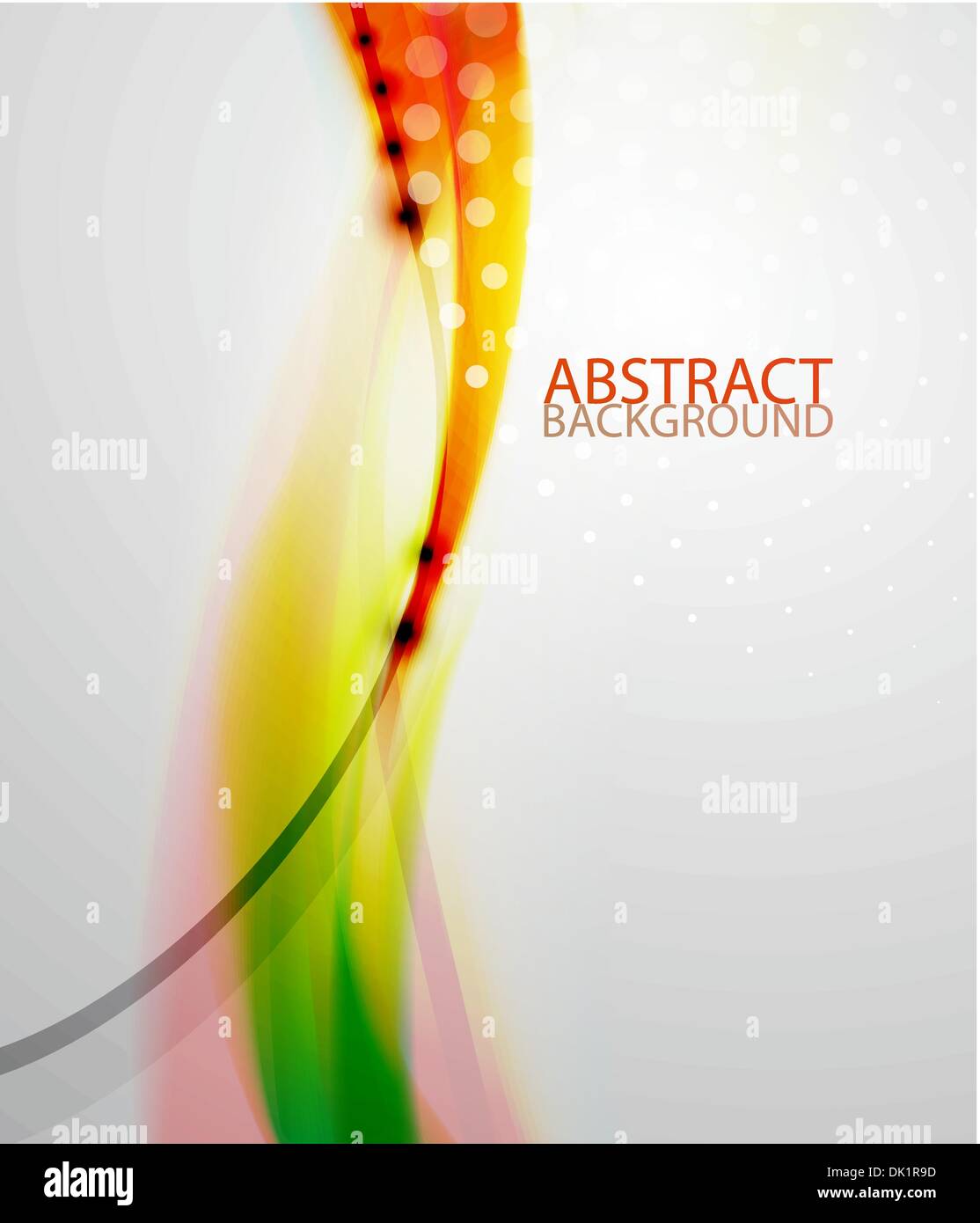 Vector eps10 glossy wave lines abstract background Stock Vector Image ...