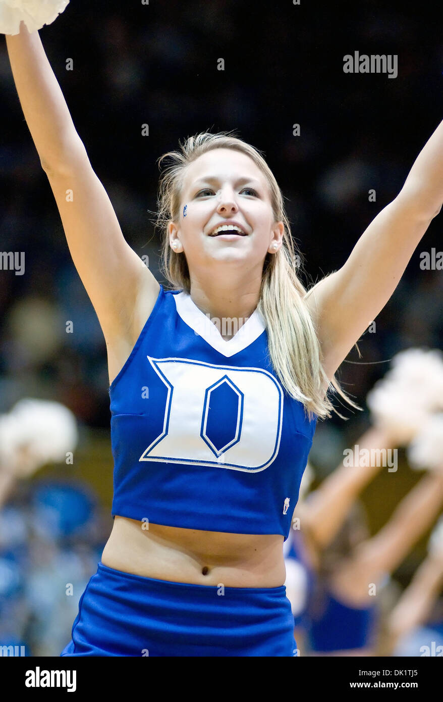 Duke cheerleader hi-res stock photography and images - Alamy