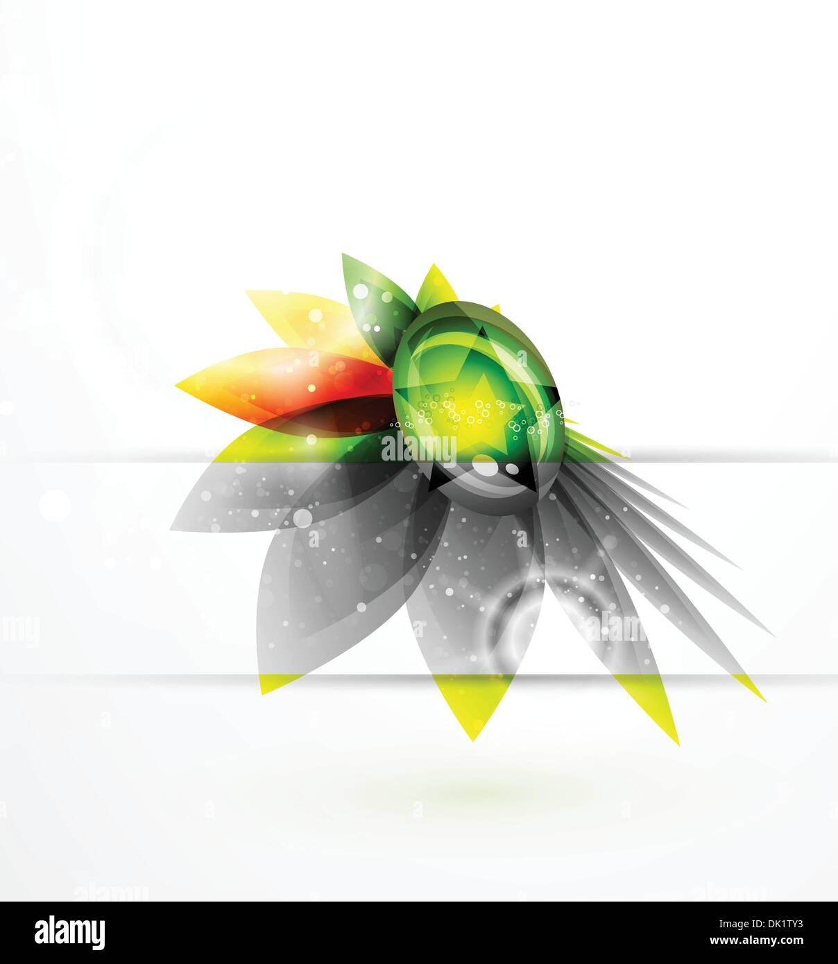 Abstract leaves and petal design Stock Vector Image & Art - Alamy