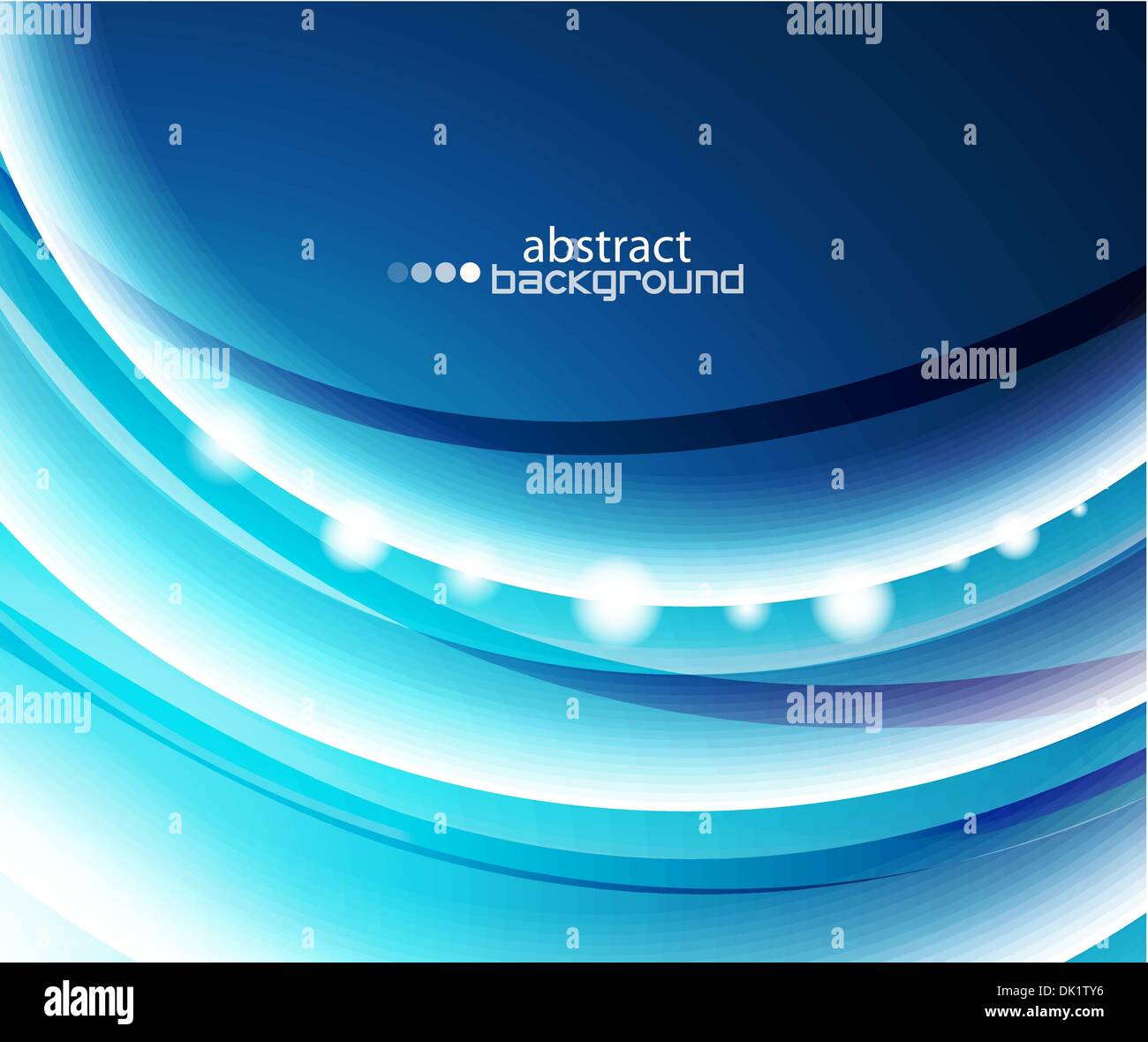 Abstract blue wave vector background Stock Vector Image & Art - Alamy