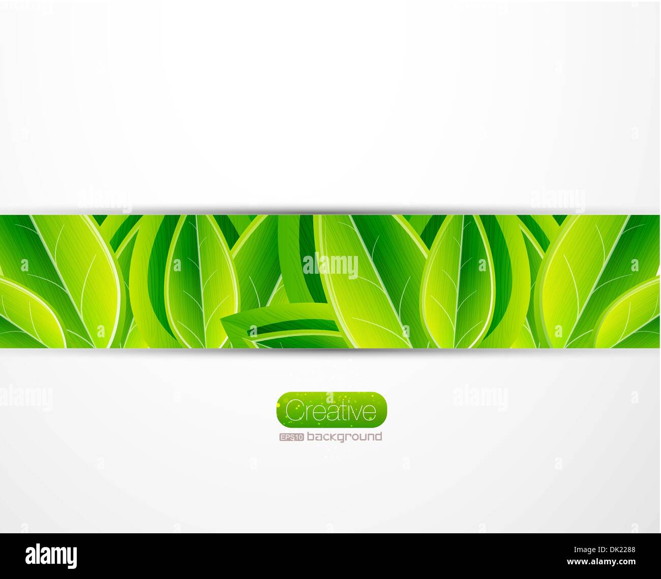 Vector green nature conceptual abstract background Stock Vector Image ...