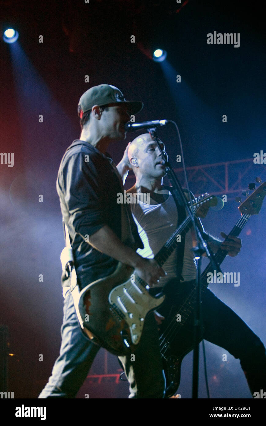 Las Vegas, Nevada, USA. 1st Dec, 2013. Kaleo Wassman and Bret Bollinger of the rock band Pepper performs during X107.5 'Holiday Havoc 2013' on November 30, 2013 at The Joint at Hard Rock Hotel & Casino in Las Vegas, Nevada. Credit:  Marcel Thomas/ZUMAPRESS.com/Alamy Live News Stock Photo