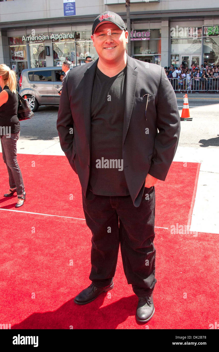 Will Sasso World premeire of 'The Three Stooges' held at Grauman’s Chinese Theater in Hollywood Los Angeles California - Stock Photo