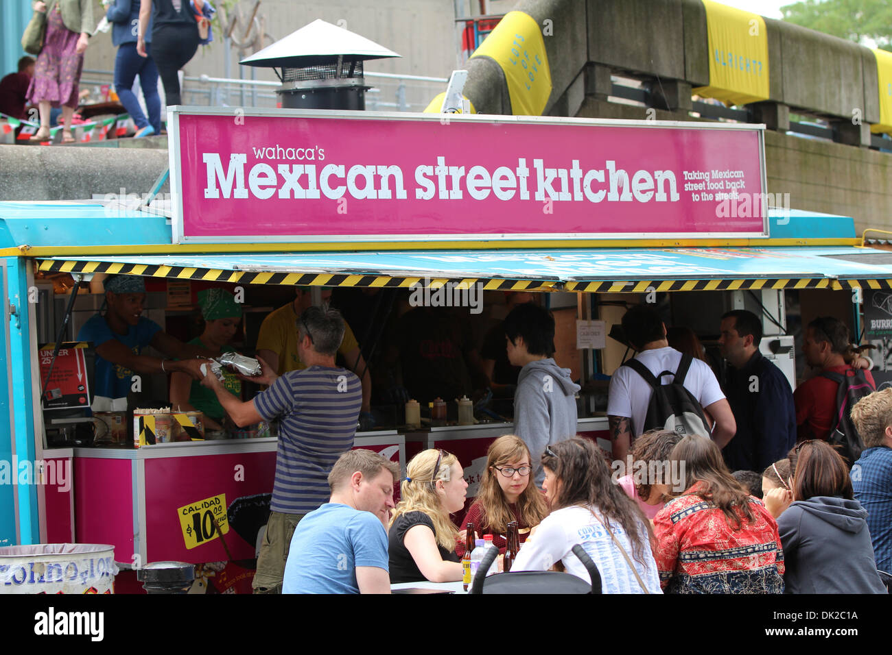 Mexixan street kitchen Stock Photo