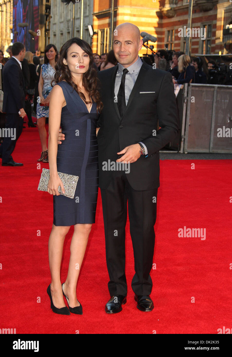 Billy Zane And Girlfriend Jasmina Hdagha Titanic 3d World Premiere Held