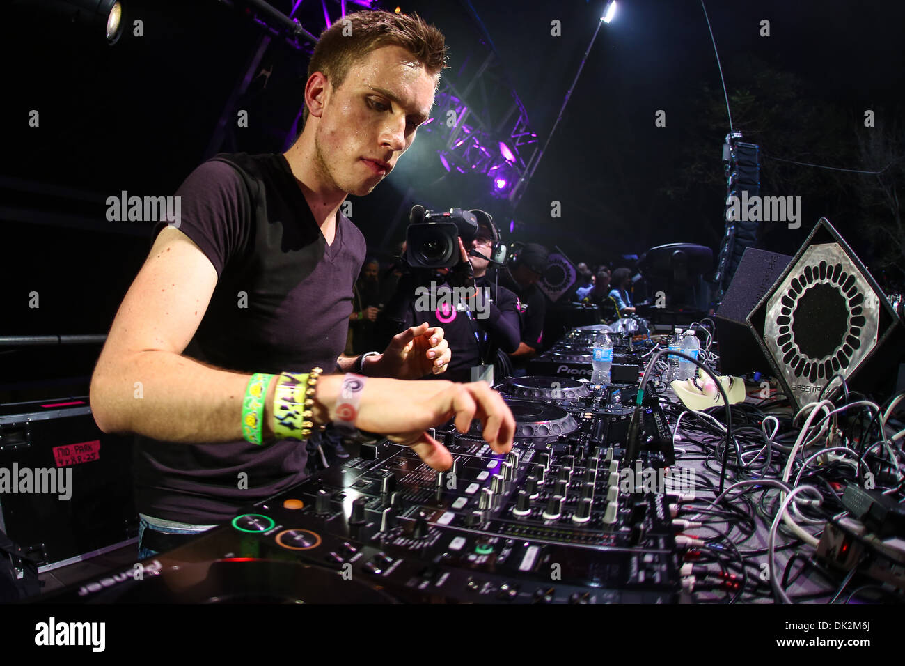 Nicky Romero performing live at Ultra Music Festival Stock Photo - Alamy