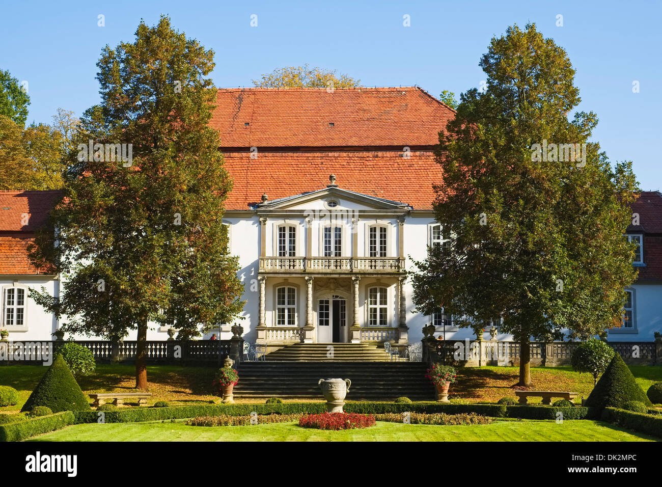 Wiepersdorf Castle, Brandenburg, Germany Stock Photo