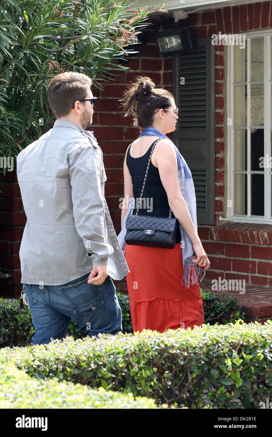 Jack Osbourne and pregnant Girlfriend Lisa Stelly heading to Doctor's  Office in Beverly Hills Los Angeles California - 29.03.12 Stock Photo -  Alamy