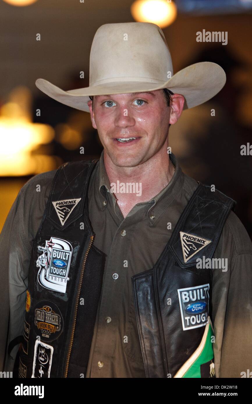 Feb. 19, 2011 Arlington, Texas, US Professional Bull Rider Colby