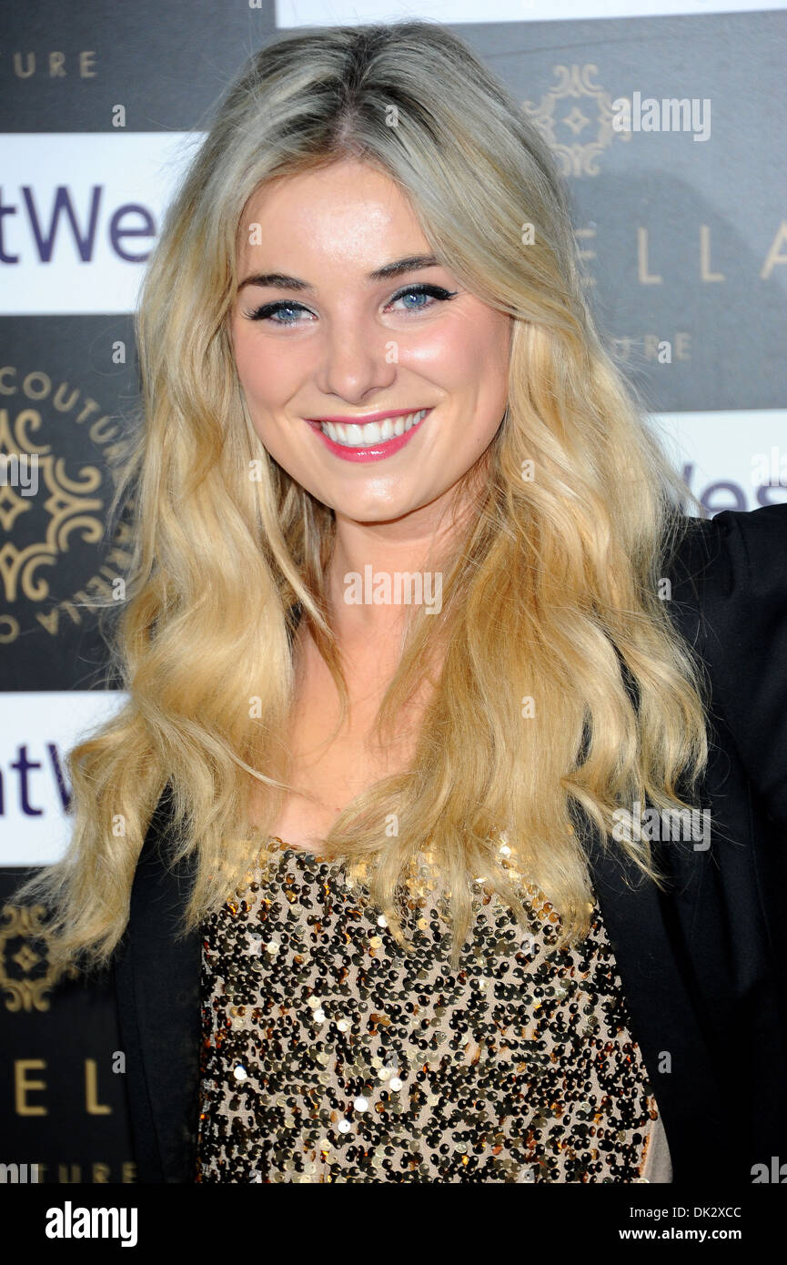Sian Welby Ariella Couture fashion show - Arrivals London, England - 17