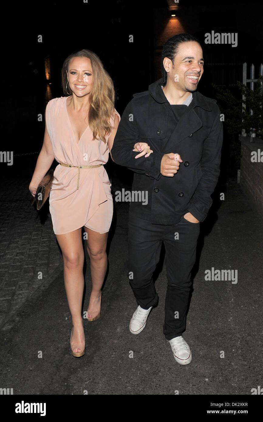 Kimberley Walsh And Justin Scott Hi Res Stock Photography And Images Alamy