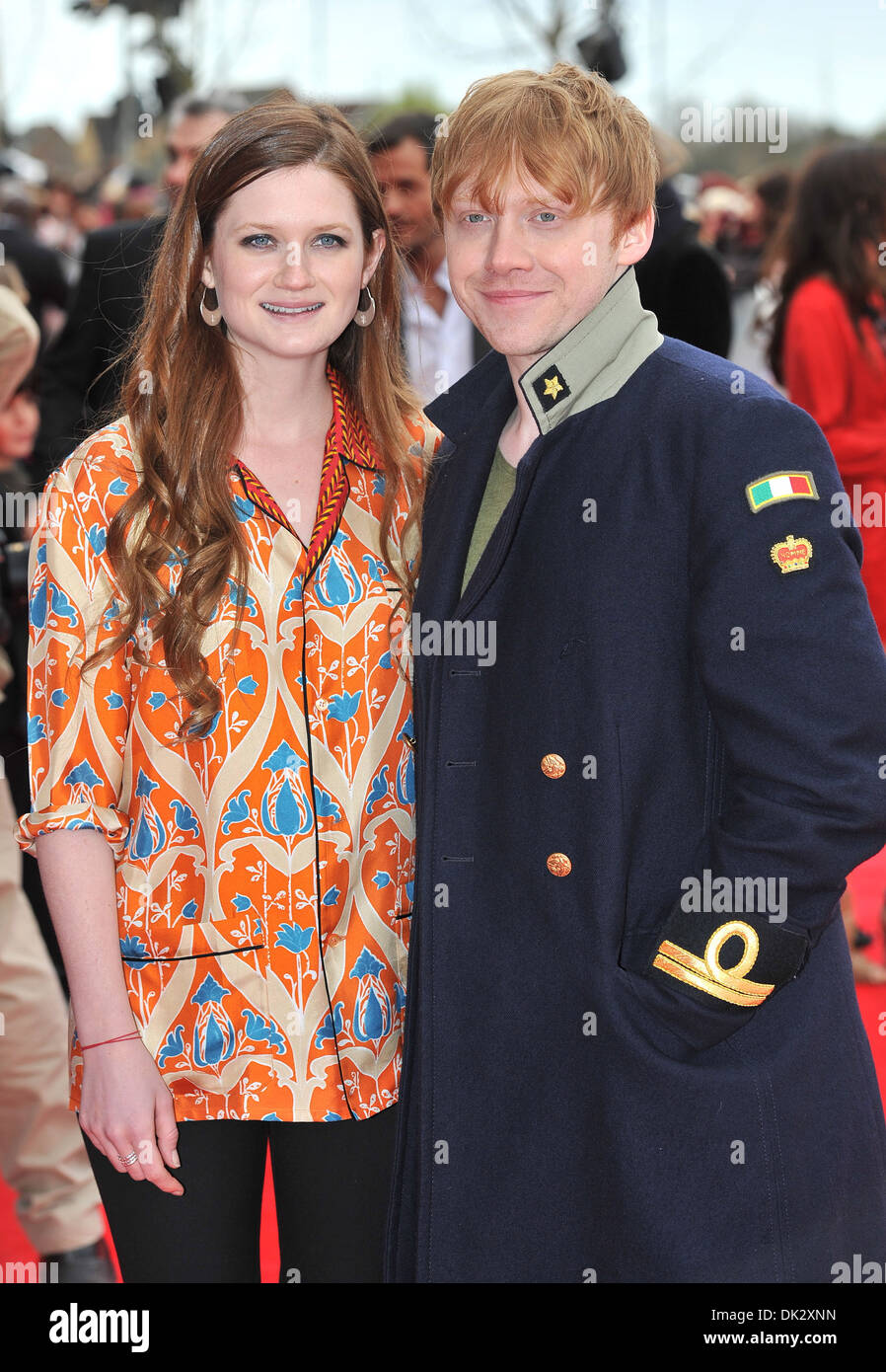 Bonnie Wright and Rupert Grint worldwide Grand Opening event for Warner  Bros Studio Tour London 'The Making of Harry Potter' Stock Photo - Alamy