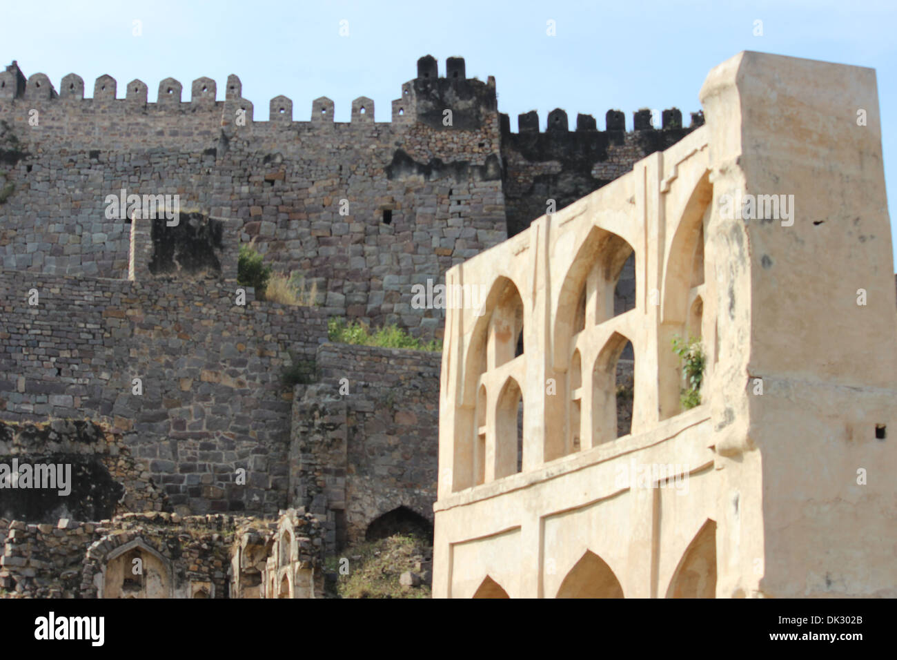 Golconda Fort Sketch