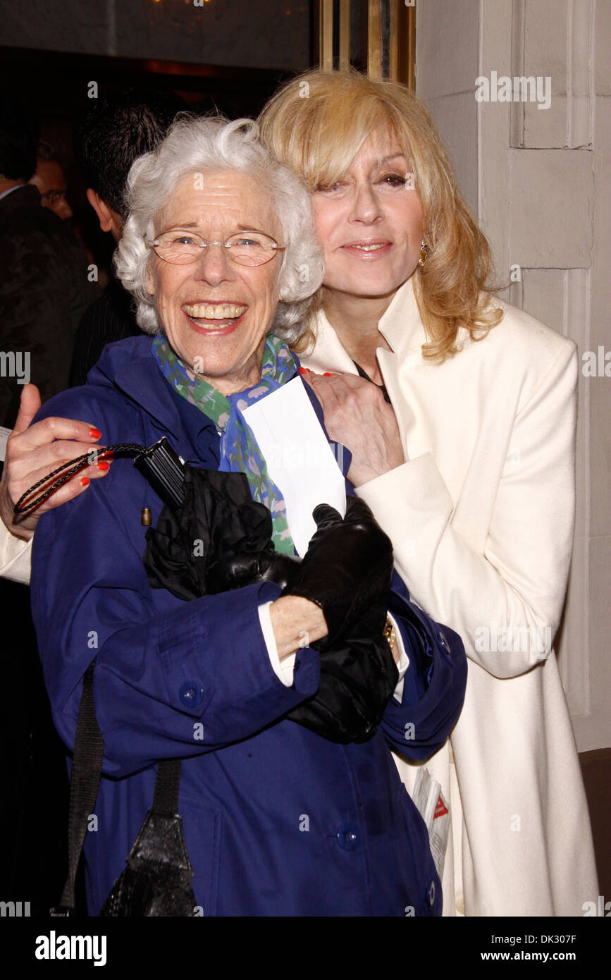Frances Sternhagen and Judith Light Broadway opening night of Gore 