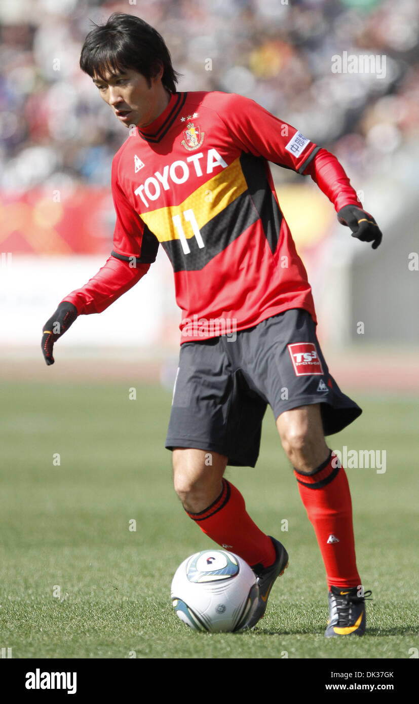 Feb 26 11 Yokohama Japan Keiji Tamada Of Nagoya Grampus In Action During The Fuji Xerox Super Cup 11 At Nissan Stadium In Yokohama Japan Nagoya Grampus Defeated Kashima Antlers