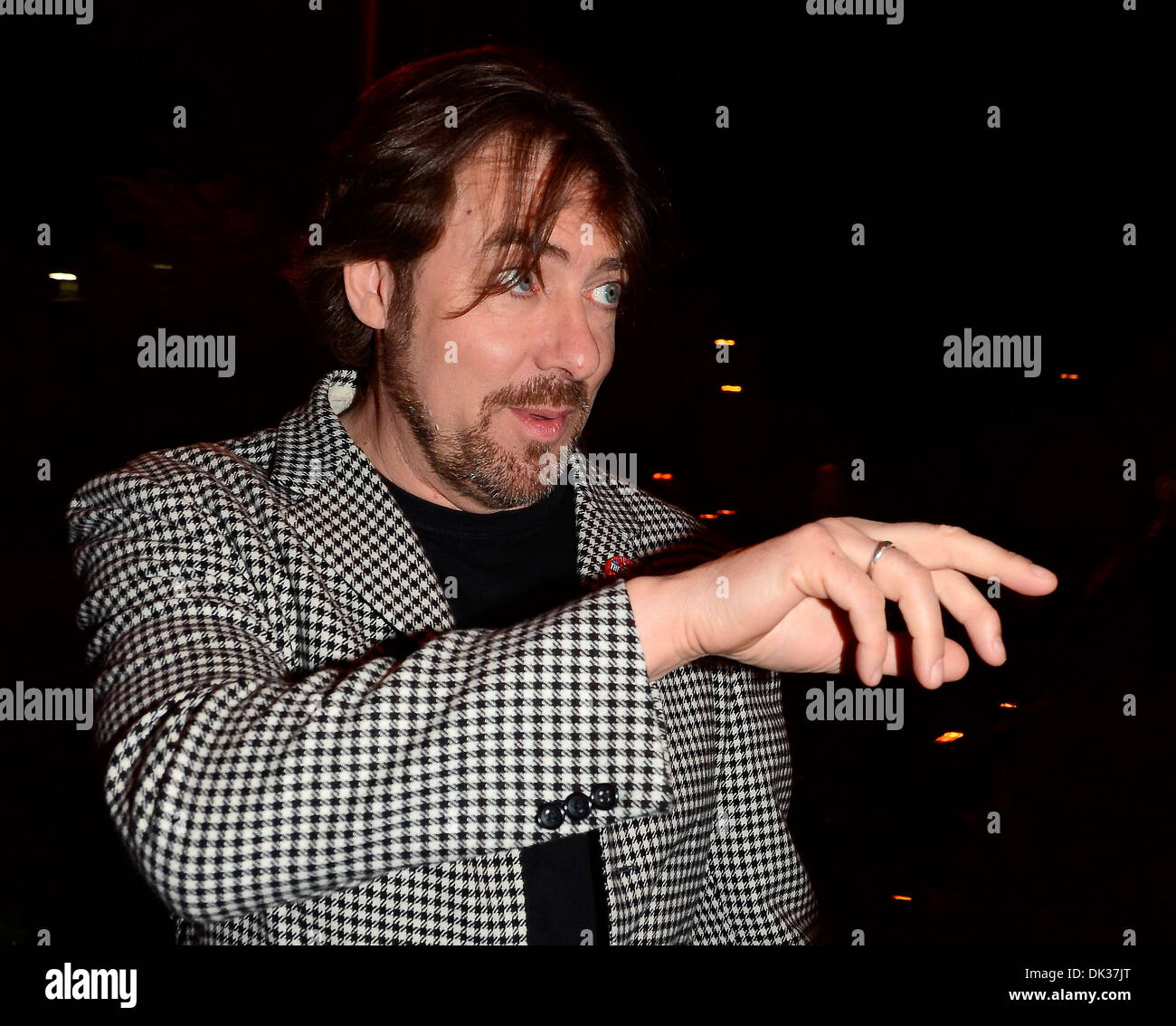 Jonathan Ross Celebrities outside the RTE Studios for 'The Late Late ...