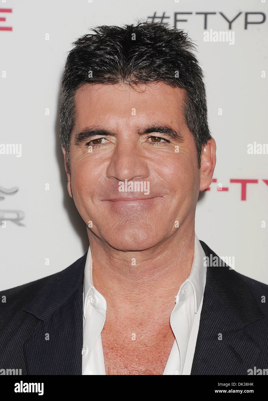 SIMON COWELL  English TV impressario in November 2013. Photo Jeffrey Mayer Stock Photo