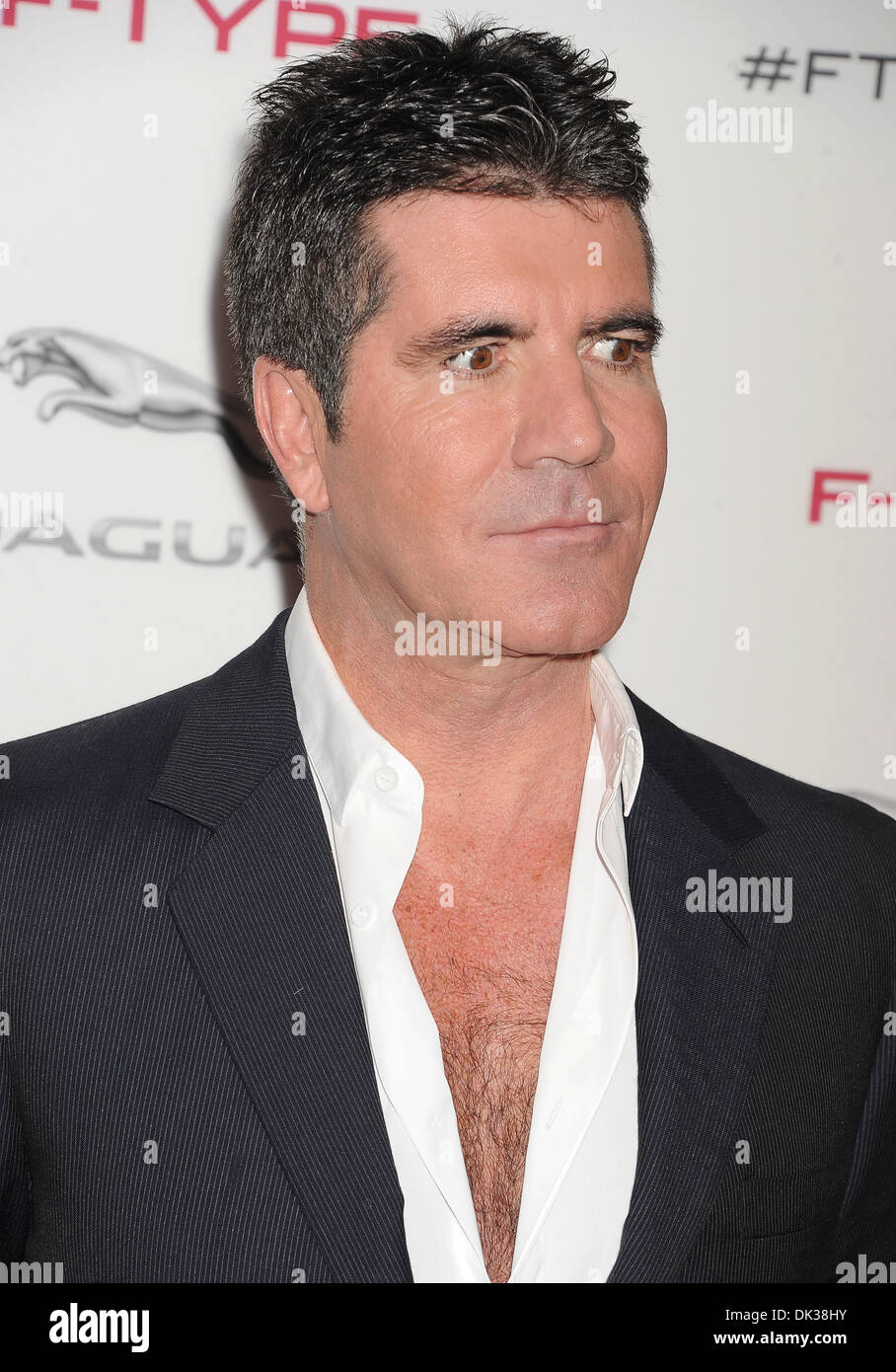 SIMON COWELL  English TV impressario in November 2013. Photo Jeffrey Mayer Stock Photo