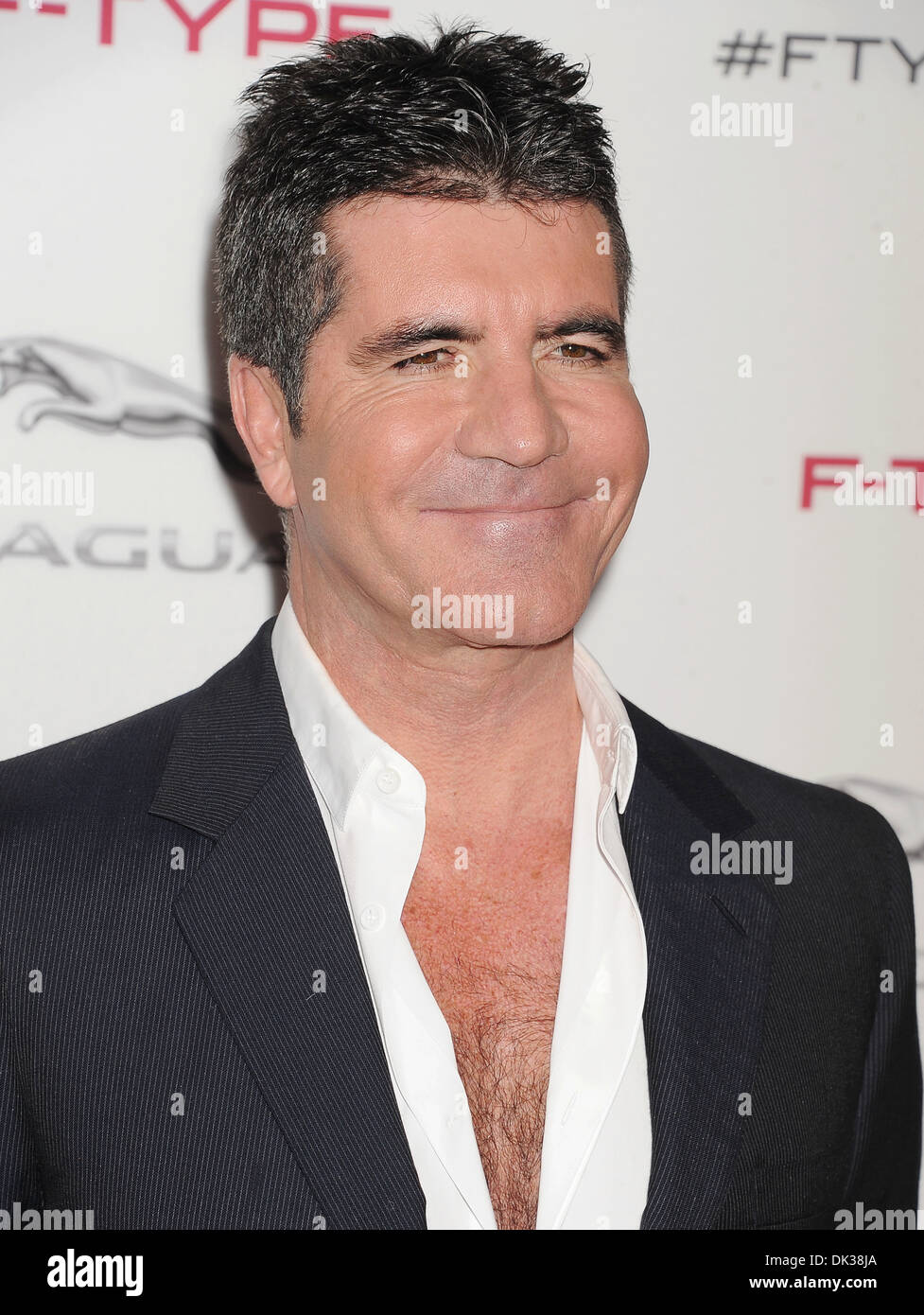 SIMON COWELL  English TV impressario in November 2013. Photo Jeffrey Mayer Stock Photo