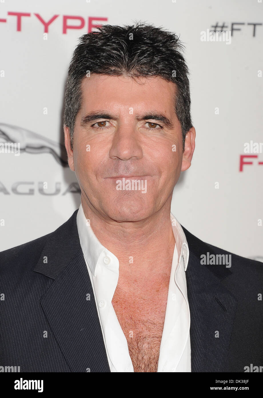 SIMON COWELL  English TV impressario in November 2013. Photo Jeffrey Mayer Stock Photo