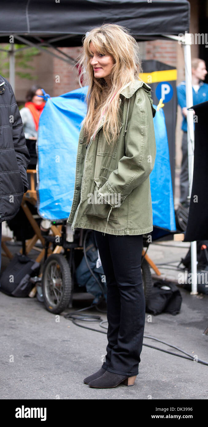 Natascha McElhone seen on the set of 'Californication' in Manhattan New(00)