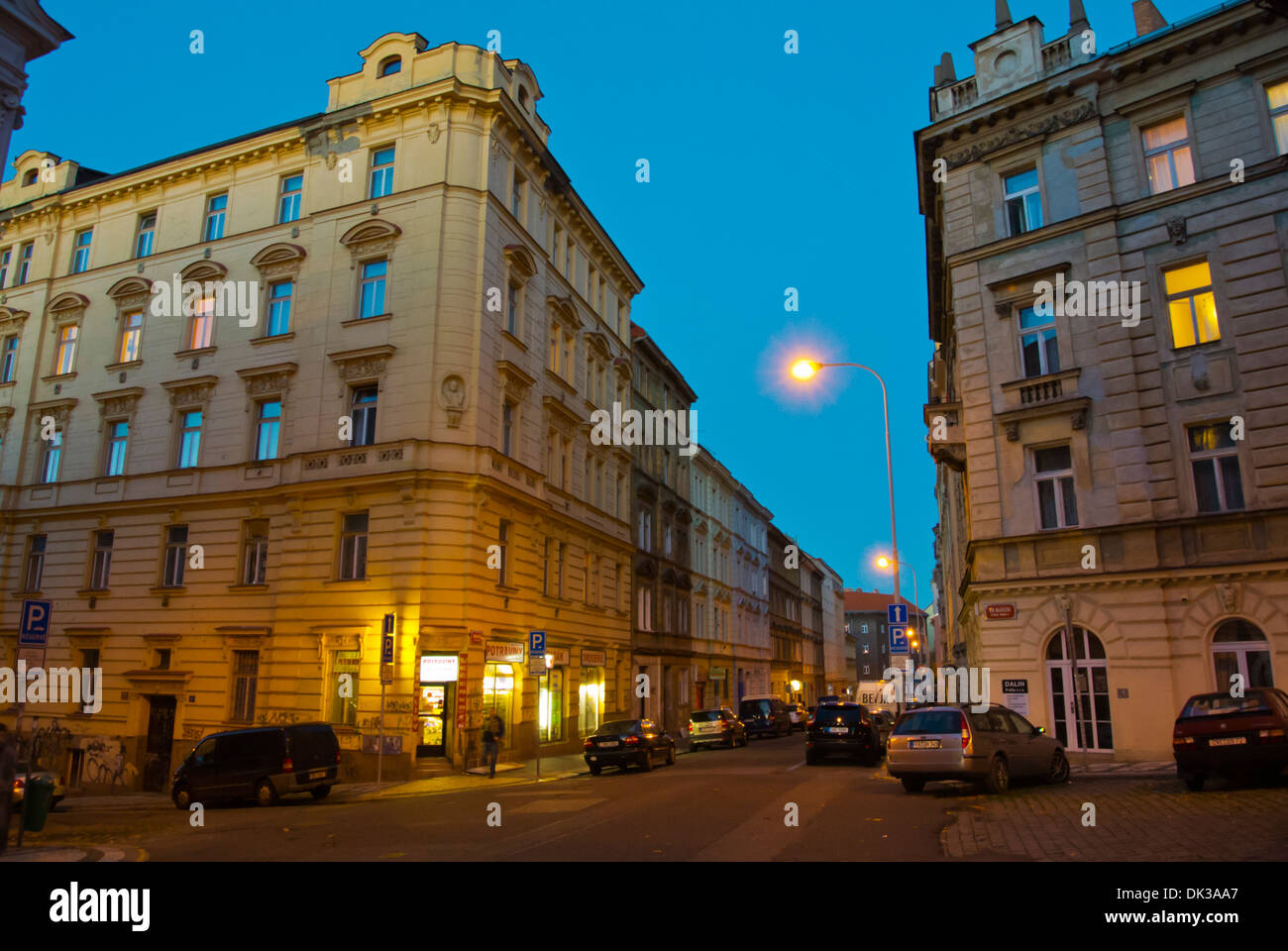 Prague neighbourhood hi-res stock photography and images - Alamy