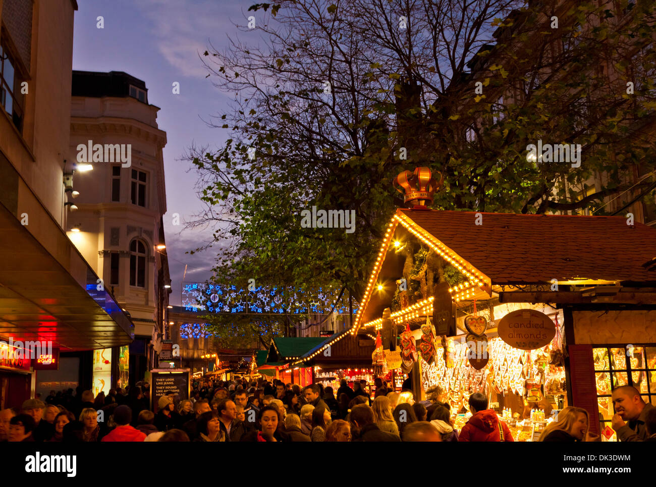Birmingham christmas market also known as Birmingham Frankfurt