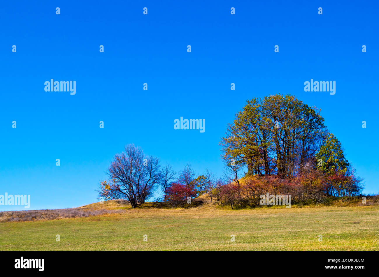 Autumn landscape - Stara Planina Balkans, Bulgaria, Europe Stock Photo