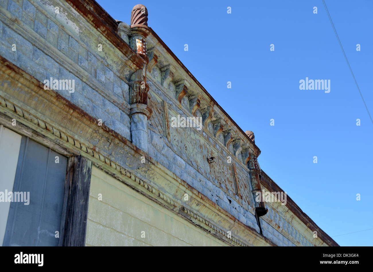 Route 66 old building in Galena, Kansas, decaying beautifully Stock Photo Alamy