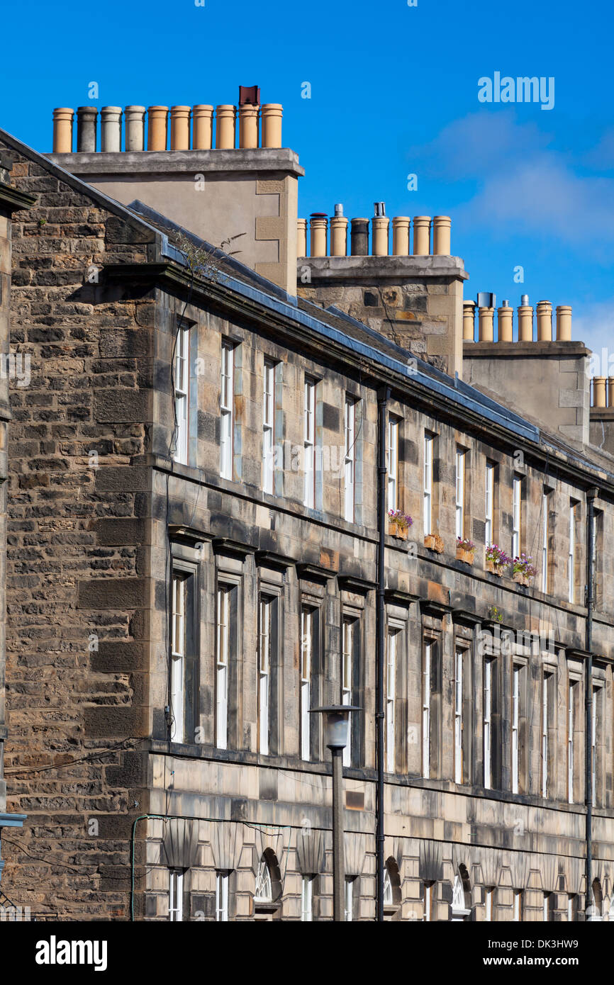 Edinburgh New Town Architecture Stock Photo