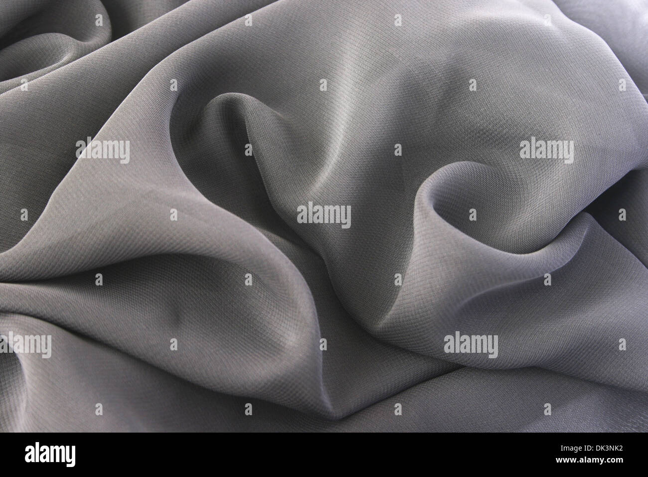 Gray fabric as a background. Stock Photo