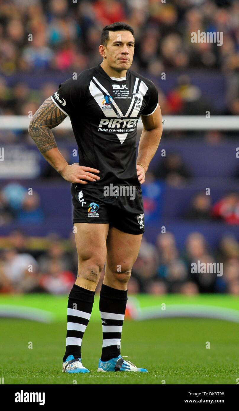 Manchester UK 1st Dec 2013 Sonny Bill Williams New Zealand New 