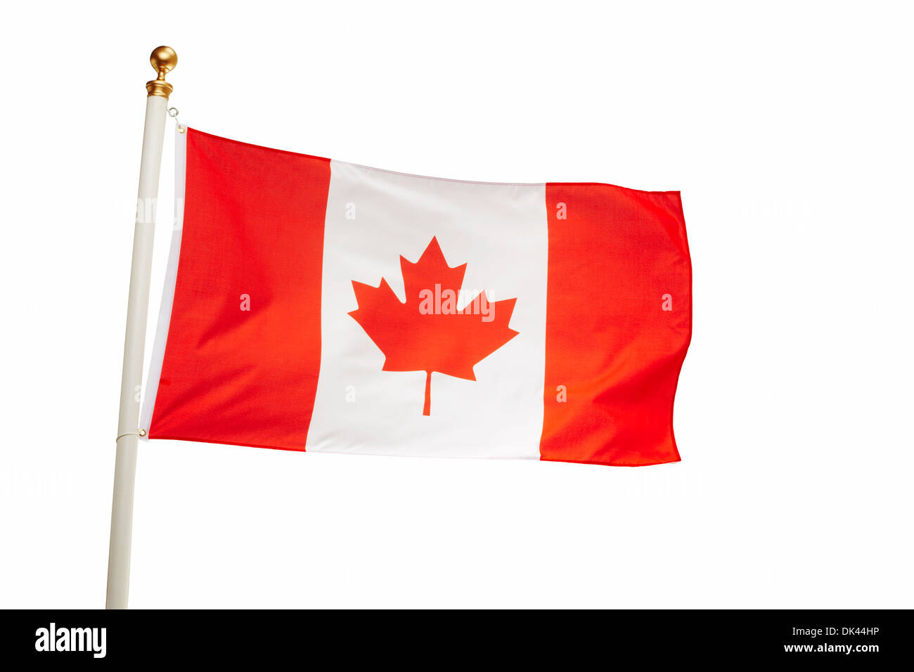 Flag of Canada Flying Stock Photo Alamy