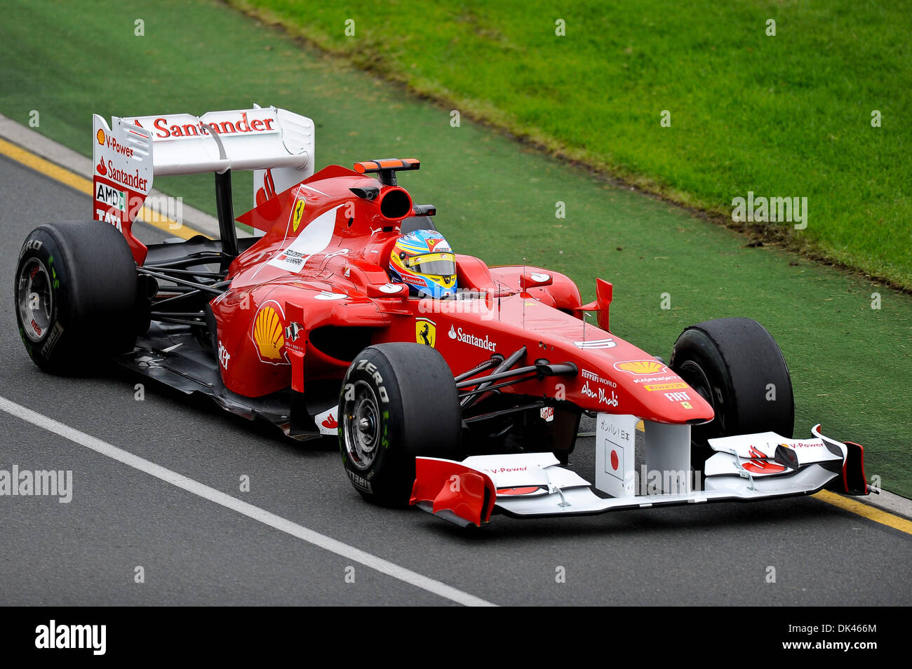 Mar. 25, 2011 - Melbourne, Victoria, Australia - Fernando Alonso Stock  Photo - Alamy