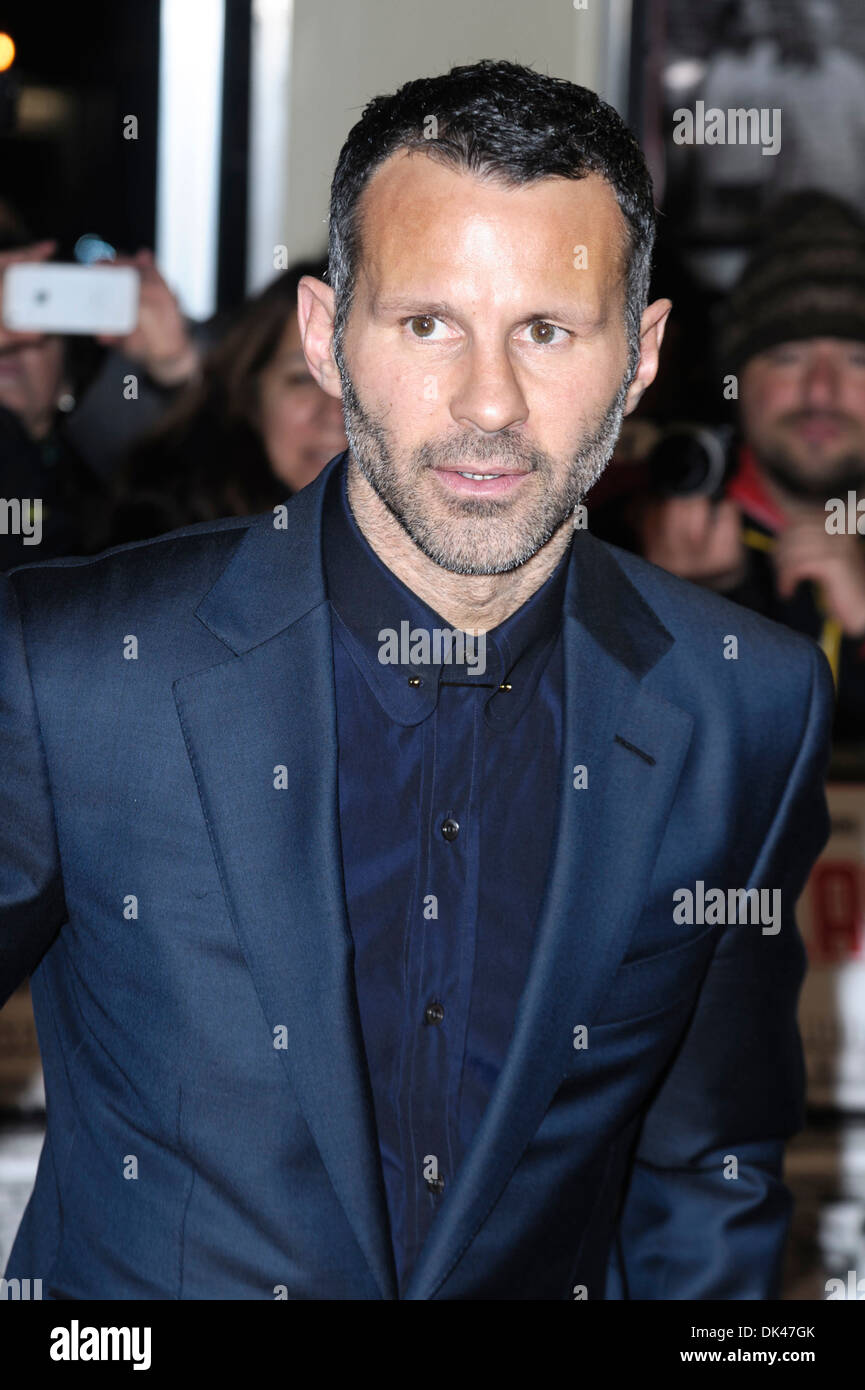 Ryan Giggs attends the The Class of 92 World Premiere on 01/12/2013 at ODEON West End, London. Persons pictured: Ryan Giggs Stock Photo
