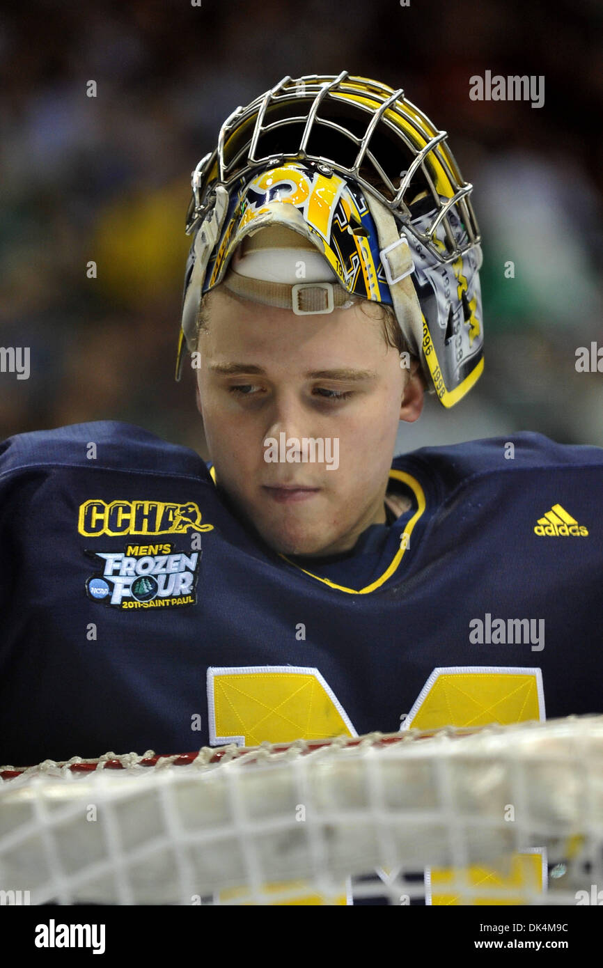 Apr. 8, 2011 - Saint Paul, Minnesota, USA - University of Michigan
