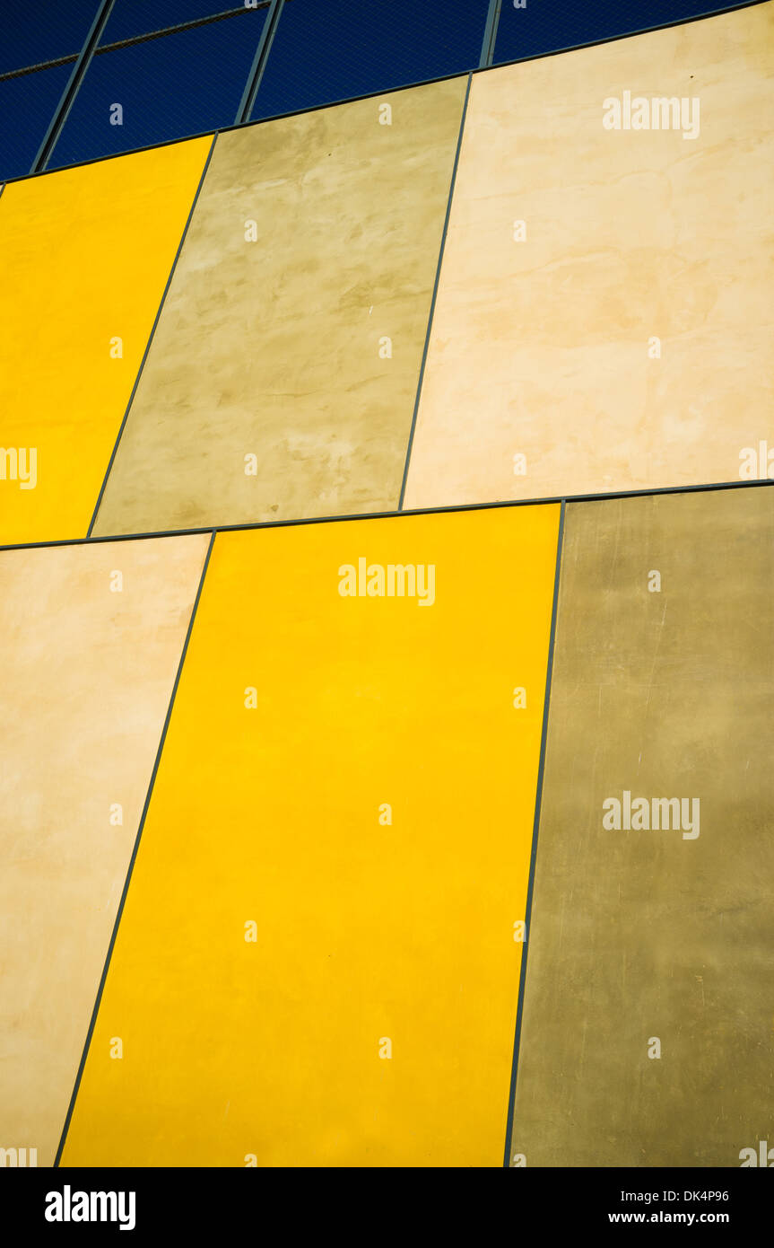 Panel Cladding Coloured Facade cladding panels hi-res stock photography and images - Alamy