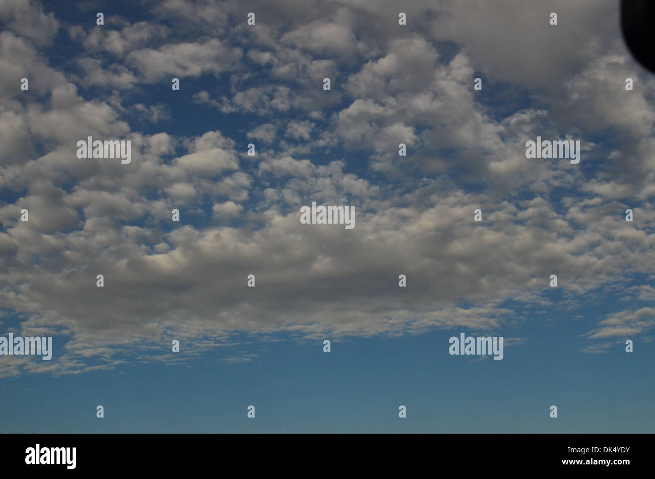 blue sky white clouds skyscape Stock Photo