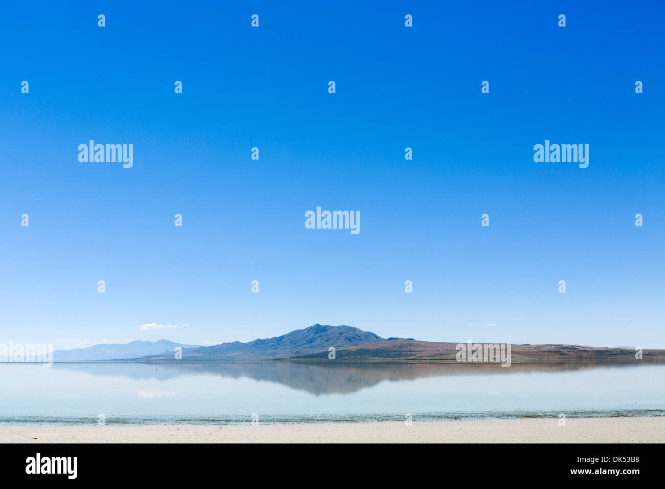 Antelope Island, Antelope Island State Park, Great Salt Lake, Utah, USA Stock Photo