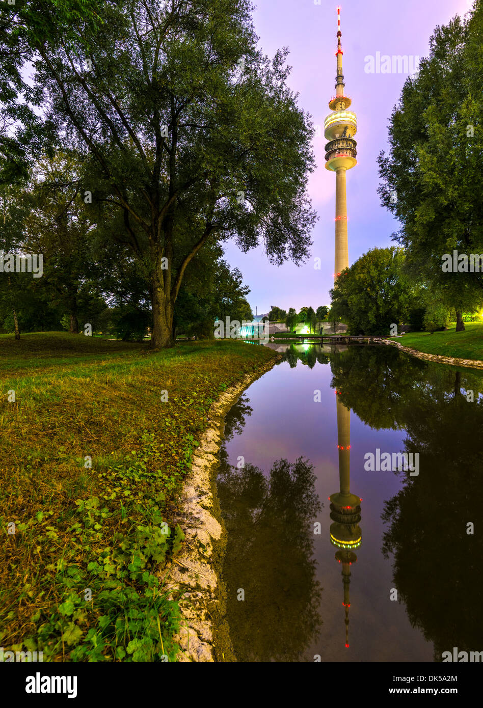Olympia Park in Munich, Germany Stock Photo Alamy