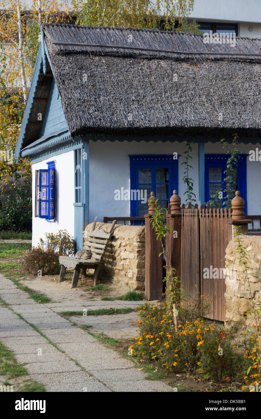 Romanian traditional house from Danube Delta Stock Photo Alamy