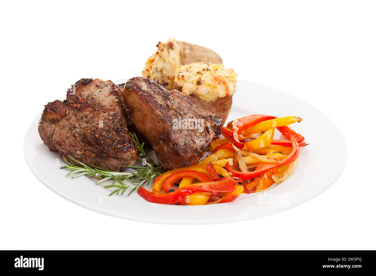 Roast lamb chop dinner hires stock photography and images Alamy