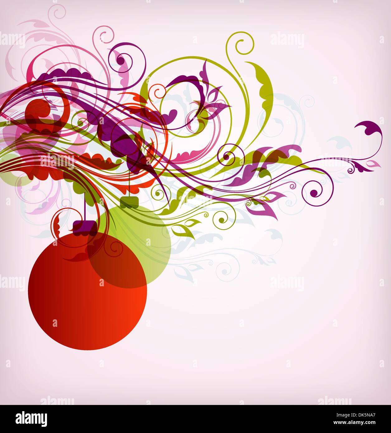 Christmas background with ornament Stock Vector Image & Art - Alamy