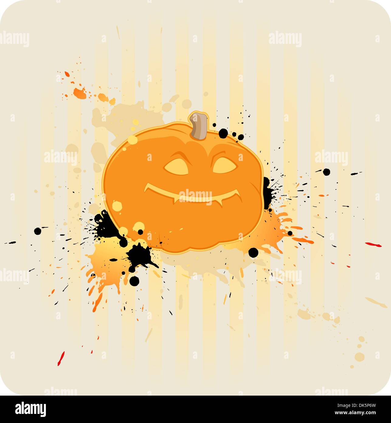 Halloween background with pumpkin Stock Vector Image & Art - Alamy