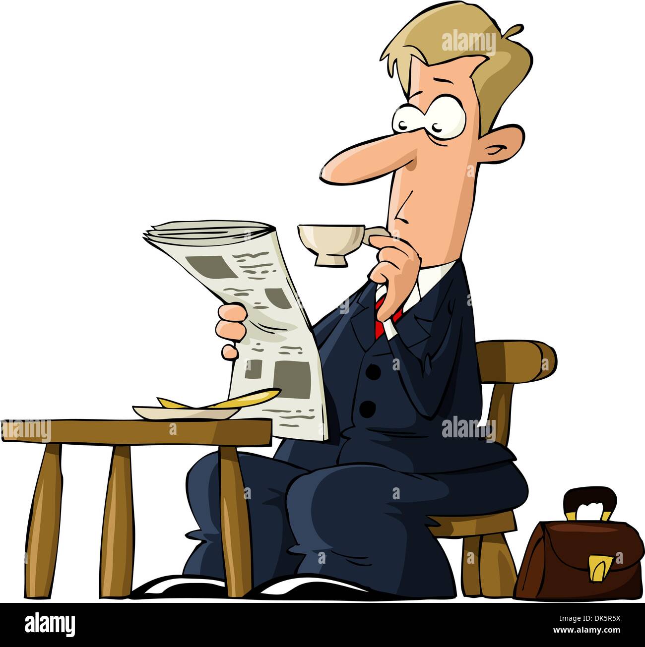 A man on a white background, vector illustration Stock Vector Image ...